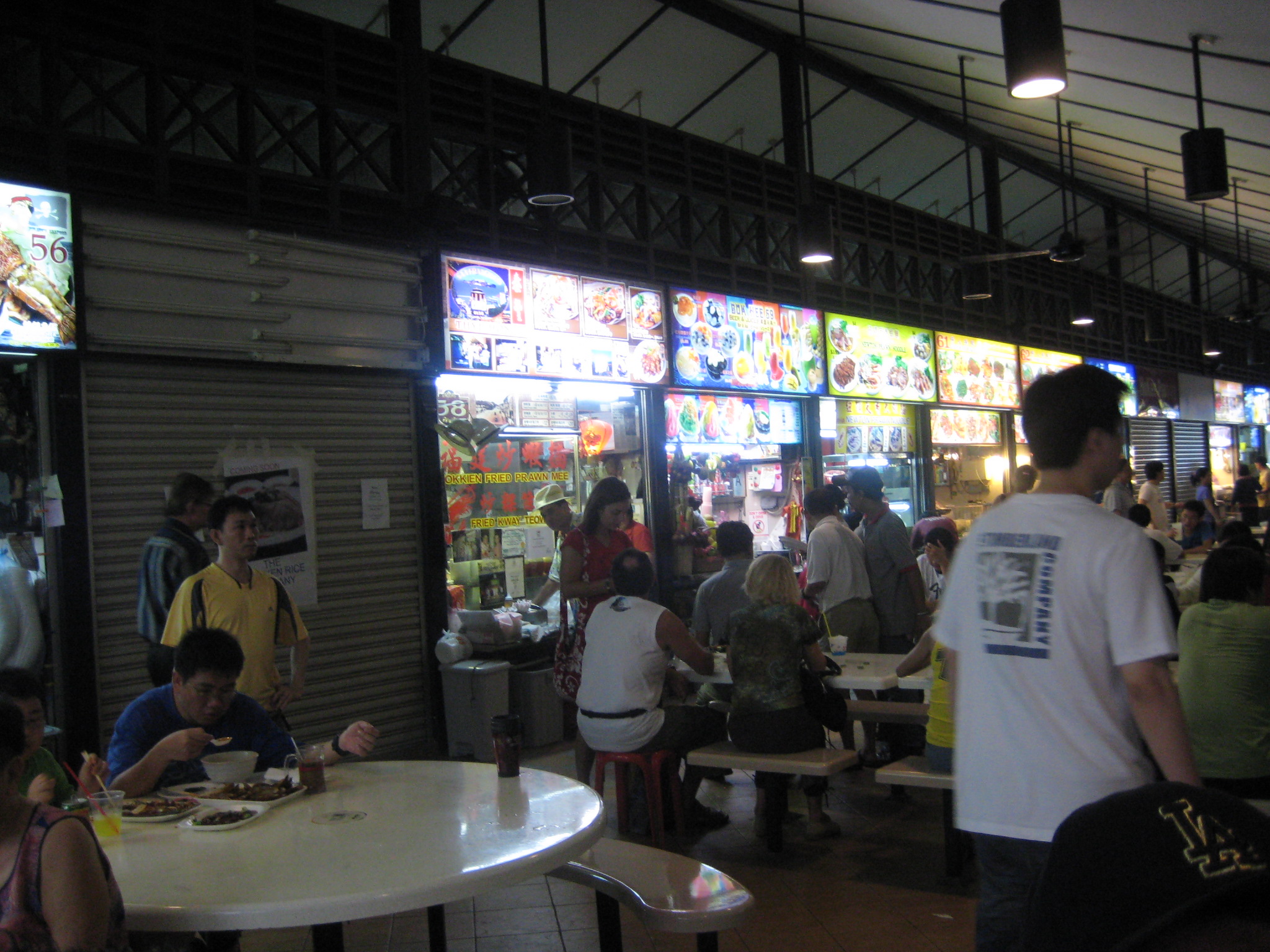 dinner in singapore