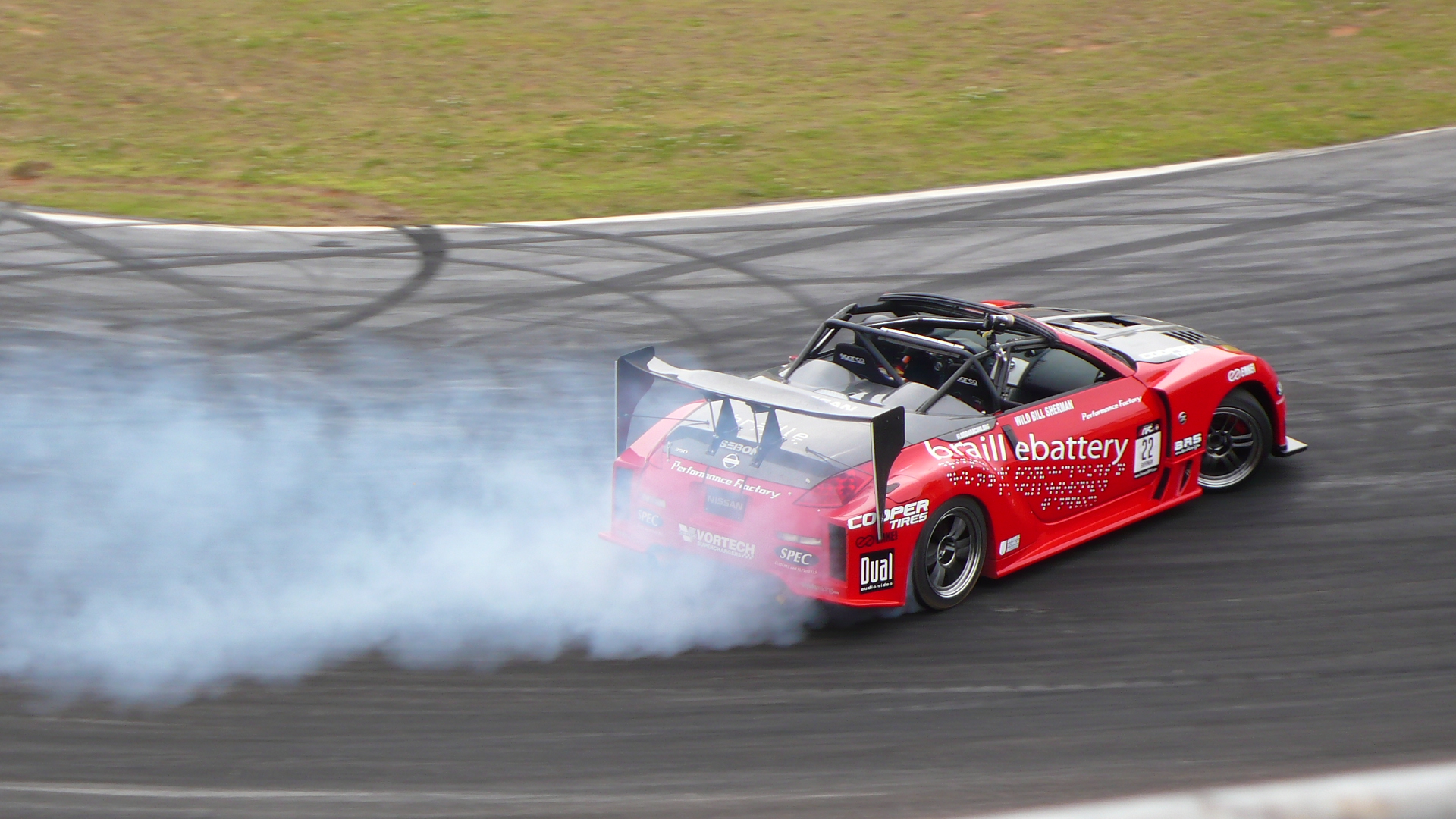 Wild Bill Sherman and his Cooper Tires 350Z