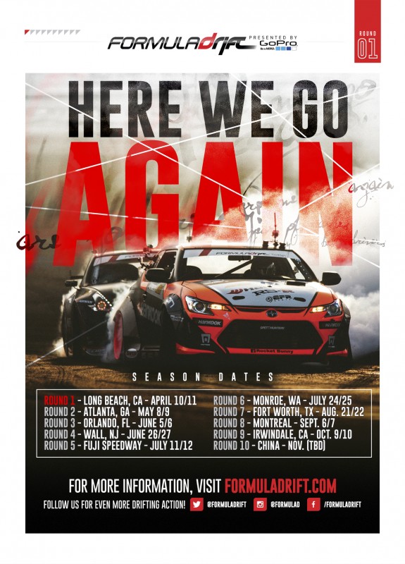 20150112 Formula Drift Pre-Season Ad